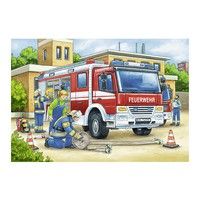 2D пазлы Ravensburger Полиция и Пожарники 2х12 ч 075744