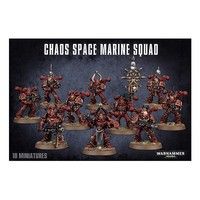 Миниатюра Warhammer 40k Chaos Space Marine Squad 99120102055